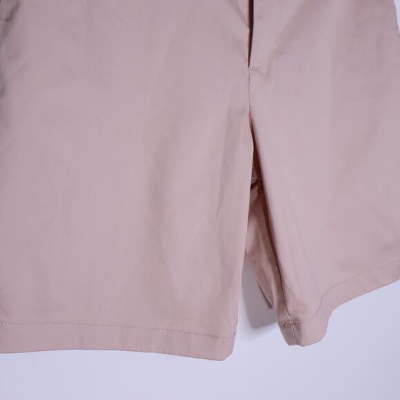 BANANA REPUBLIC Aiden Chino Shorts Light Pink Classic Fit Casual Men's 33 - Picture 4 of 9